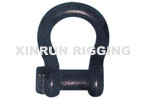HIGH TENSILE PAINTED BLUE MARKED SHACKLES
