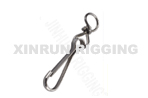 SIMPLEX HOOK,WITH SWIVEL NICKEL PLATED 02